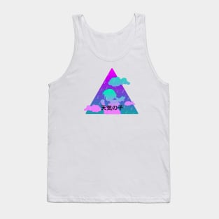 Vapourwave hina weathering with you Tank Top